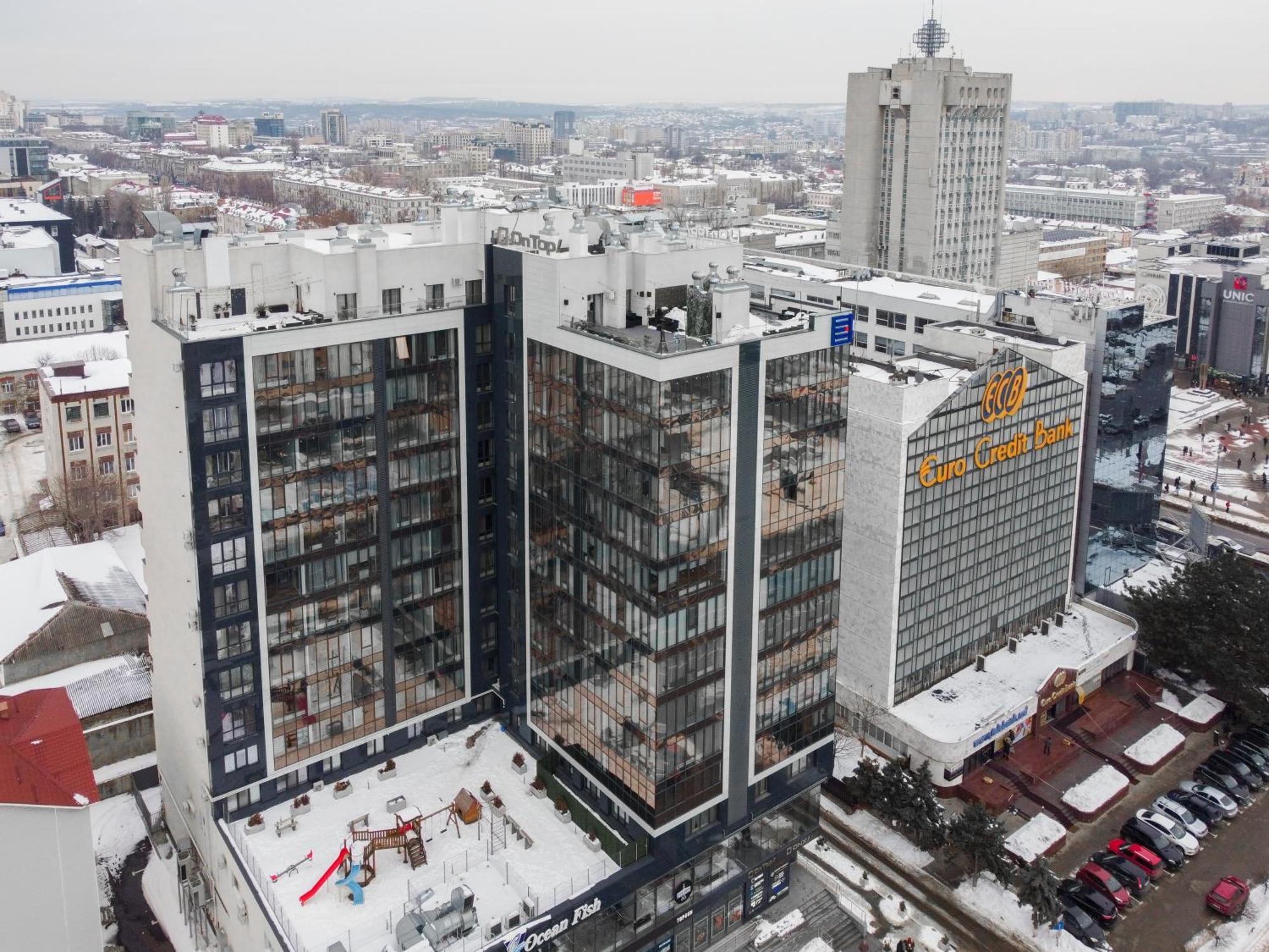 Blue Sky New Apartments In The Center Кишинёв Экстерьер фото